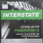 CITX20L-BS-PW, AGM battery