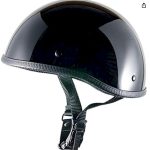 HELMET, GLOSS BLACK