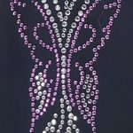 HAIR TUBE- PURPLE BUTTERFLY