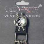 VEST EXTENDER- SKULL CROSSBONES